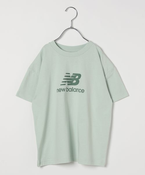 BAYFLOW 【new balance(ニューバランス)】スタックドロゴT(KIDS) グリーン キッズ ベイフロー 327220 and ST アンドエスティ(旧ドットエスティ) BAYFLOW 【new balance(ニューバランス)】スタックドロゴT(KIDS) グリーン キッズ ベイフロー 327220 and ST アンドエスティ(旧ドットエスティ)