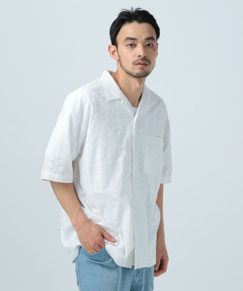 BAYFLOW レースピグメント半袖シャツ ライトグレー L メンズインナー ベイフロー 328026 and ST アンドエスティ(旧ドットエスティ) BAYFLOW レースピグメント半袖シャツ ライトグレー L メンズインナー ベイフロー 328026 and ST アンドエスティ(旧ドットエスティ)