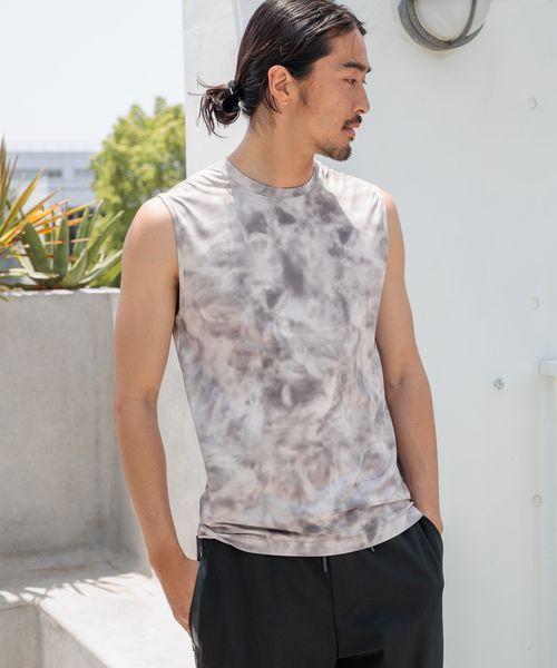 BAYFLOW 【HEREIAM MEN】吸水速乾/ミラーロゴタンク ブラック L アクティブ ベイフロー 329987 and ST アンドエスティ(旧ドットエスティ) BAYFLOW 【HEREIAM MEN】吸水速乾/ミラーロゴタンク ブラック L アクティブ ベイフロー 329987 and ST アンドエスティ(旧ドットエスティ)