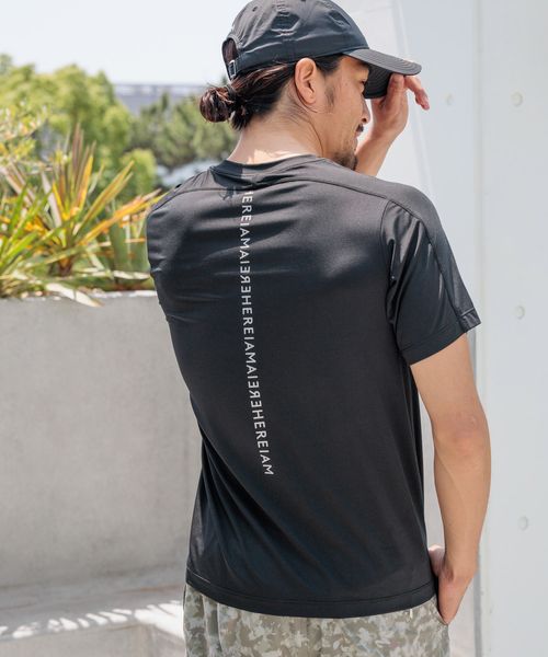BAYFLOW 【HEREIAM MEN】吸水速乾/ミラーロゴハーフスリーブ シルバー S アクティブ ベイフロー 329995 and ST アンドエスティ(旧ドットエスティ) BAYFLOW 【HEREIAM MEN】吸水速乾/ミラーロゴハーフスリーブ シルバー S アクティブ ベイフロー 329995 and ST アンドエスティ(旧ドットエスティ)