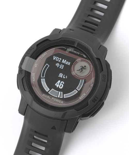 Garmin(ガーミン)】Instinct 2 Dual Power Graphite(MEN) | [公式 