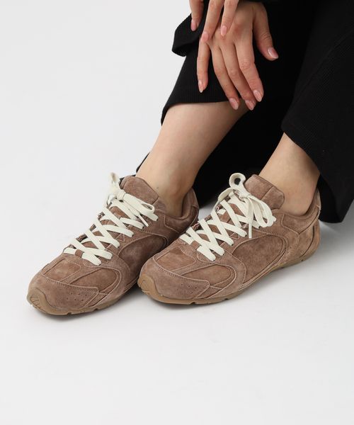 BAYFLOW 【MOHI(モヒ) 】スェードスニーカー ライトベージュ M ウィメンズグッズ ベイフロー 416864 and ST アンドエスティ（旧ドットエスティ）