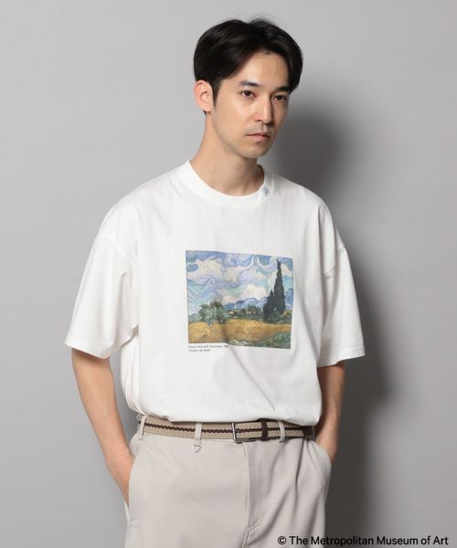 BAYFLOW 【The Met/メトロポリタン美術館】グラフィックTシャツ ホワイト M メンズインナー ベイフロー 450105 and ST アンドエスティ(旧ドットエスティ) BAYFLOW 【The Met/メトロポリタン美術館】グラフィックTシャツ ホワイト M メンズインナー ベイフロー 450105 and ST アンドエスティ(旧ドットエスティ)