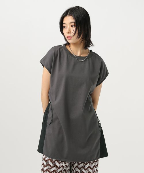 BAYFLOW サイドスピンドルチュニック チャコールグレー FREE ウィメンズワンピース&チュニック ベイフロー 451202 and ST アンドエスティ(旧ドットエスティ) BAYFLOW サイドスピンドルチュニック チャコールグレー FREE ウィメンズワンピース&チュニック ベイフロー 451202 and ST アンドエスティ(旧ドットエスティ)
