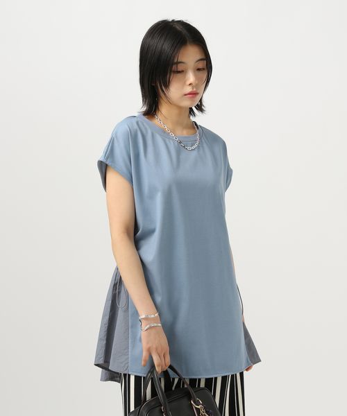 BAYFLOW サイドスピンドルチュニック ライトブルー FREE ウィメンズワンピース&チュニック ベイフロー 451202 and ST アンドエスティ(旧ドットエスティ) BAYFLOW サイドスピンドルチュニック ライトブルー FREE ウィメンズワンピース&チュニック ベイフロー 451202 and ST アンドエスティ(旧ドットエスティ)