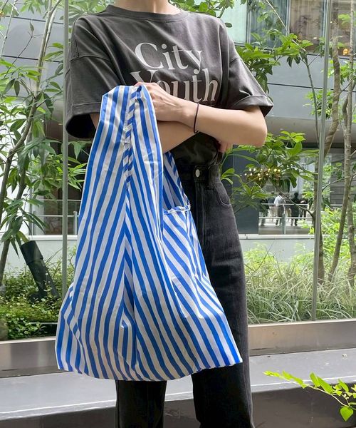BAYFLOW 【BAGGU(バグゥ)】STANDARD25ストライプ キッチンFAB ライトブルー ベイフロー 451305 and ST アンドエスティ(旧ドットエスティ) BAYFLOW 【BAGGU(バグゥ)】STANDARD25ストライプ キッチンFAB ライトブルー ベイフロー 451305 and ST アンドエスティ(旧ドットエスティ)