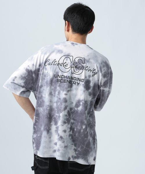 BAYFLOW タイダイ半袖Tシャツ シルバー M メンズインナー ベイフロー 459148 and ST アンドエスティ(旧ドットエスティ) BAYFLOW タイダイ半袖Tシャツ シルバー M メンズインナー ベイフロー 459148 and ST アンドエスティ(旧ドットエスティ)