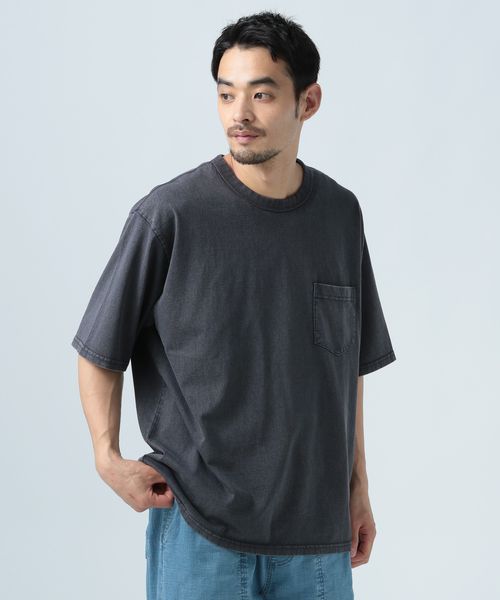 BAYFLOW フェードウォッシュポケットTシャツ チャコールグレー L メンズインナー ベイフロー 490859 and ST アンドエスティ(旧ドットエスティ) BAYFLOW フェードウォッシュポケットTシャツ チャコールグレー L メンズインナー ベイフロー 490859 and ST アンドエスティ(旧ドットエスティ)