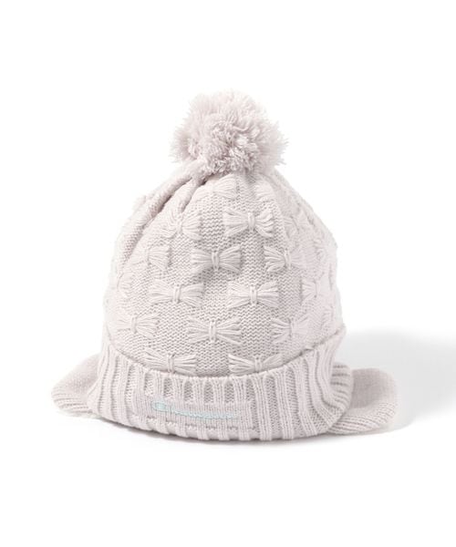 BAYFLOW 【Champion(チャンピオン)】リボンジャガード耳付きワッチ パープル FREE キッズ ベイフロー 491071 and ST アンドエスティ（旧ドットエスティ）