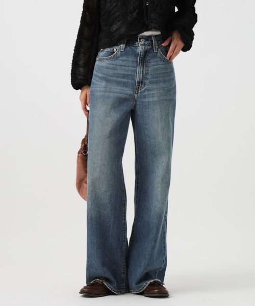 BAYFLOW 【Levi's(R)(リーバイス(R))】RIBCAGE WIDE ブルー M ウィメンズボトムス ベイフロー 491879 and ST アンドエスティ(旧ドットエスティ) BAYFLOW 【Levi's(R)(リーバイス(R))】RIBCAGE WIDE ブルー M ウィメンズボトムス ベイフロー 491879 and ST アンドエスティ(旧ドットエスティ)