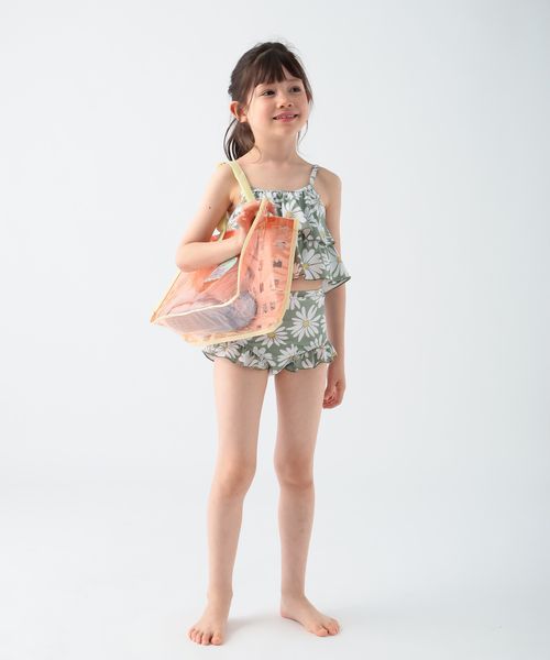 BAYFLOW 【RUSTY(ラスティ)】別注SWIMフリルセパレート(KIDS) グリーン キッズ ベイフロー 492693 and ST アンドエスティ(旧ドットエスティ) BAYFLOW 【RUSTY(ラスティ)】別注SWIMフリルセパレート(KIDS) グリーン キッズ ベイフロー 492693 and ST アンドエスティ(旧ドットエスティ)