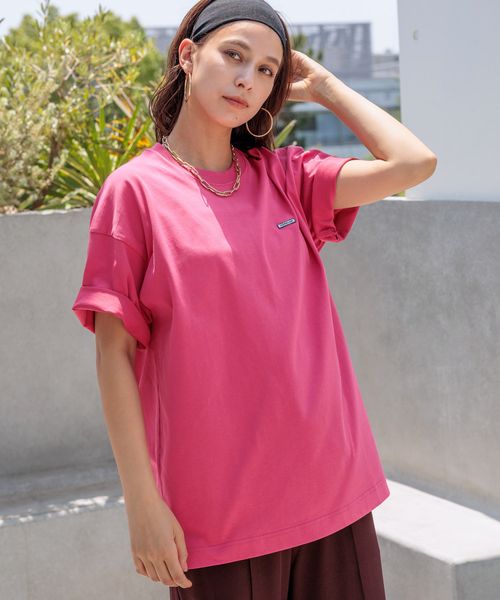 BAYFLOW 【HEREIAM】ユニセックス&吸水速乾&接触冷感/DEGIT CODE TEE ピンク L アクティブ ベイフロー 492711 and ST アンドエスティ(旧ドットエスティ) BAYFLOW 【HEREIAM】ユニセックス&吸水速乾&接触冷感/DEGIT CODE TEE ピンク L アクティブ ベイフロー 492711 and ST アンドエスティ(旧ドットエスティ)