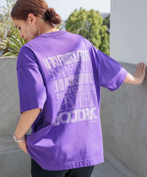 BAYFLOW 【HEREIAM】ユニセックス&吸水速乾&接触冷感/DEGIT CODE TEE パープル M アクティブ ベイフロー 492711 and ST アンドエスティ(旧ドットエスティ) BAYFLOW 【HEREIAM】ユニセックス&吸水速乾&接触冷感/DEGIT CODE TEE パープル M アクティブ ベイフロー 492711 and ST アンドエスティ(旧ドットエスティ)