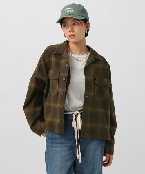 BAYFLOW 【PENDLETON(ペンドルトン)】別注チェックシャツ ライトベージュ FREE ウィメンズインナー ベイフロー 493119 and ST アンドエスティ(旧ドットエスティ) BAYFLOW 【PENDLETON(ペンドルトン)】別注チェックシャツ ライトベージュ FREE ウィメンズインナー ベイフロー 493119 and ST アンドエスティ(旧ドットエスティ)
