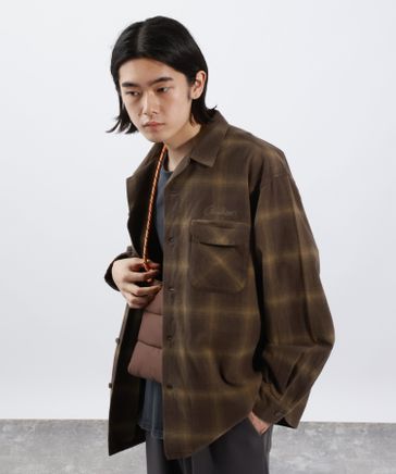 PENDLETON(ペンドルトン)】別注オープンカラーチェックシャツ