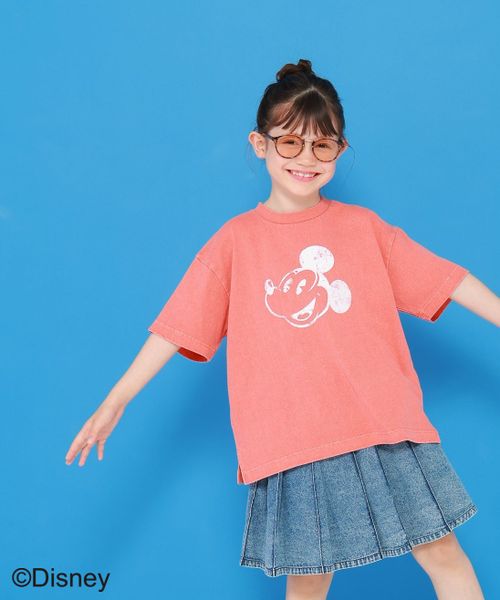 BAYFLOW ミッキー/レトロプリントTシャツ(KIDS) レッド キッズ ベイフロー 494102 and ST アンドエスティ(旧ドットエスティ) BAYFLOW ミッキー/レトロプリントTシャツ(KIDS) レッド キッズ ベイフロー 494102 and ST アンドエスティ(旧ドットエスティ)