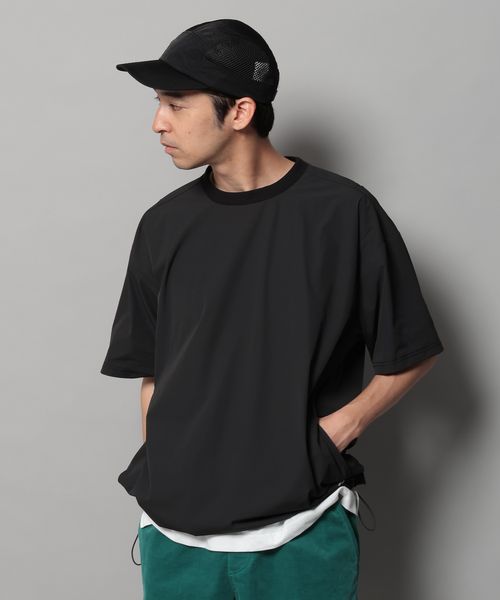 BAYFLOW ≪人気カラー再入荷≫[セットアップ可]アクティブ半袖プルオーバー【ストレッチ】 シルバー L メンズインナー ベイフロー 494169 and ST アンドエスティ（旧ドットエスティ）