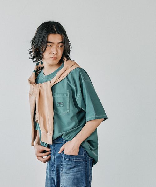 BAYFLOW 【接触冷感・吸水速乾】クールタッチピグメント半袖Tシャツ ライトブルー L メンズインナー ベイフロー 494706 and ST アンドエスティ(旧ドットエスティ) BAYFLOW 【接触冷感・吸水速乾】クールタッチピグメント半袖Tシャツ ライトブルー L メンズインナー ベイフロー 494706 and ST アンドエスティ(旧ドットエスティ)