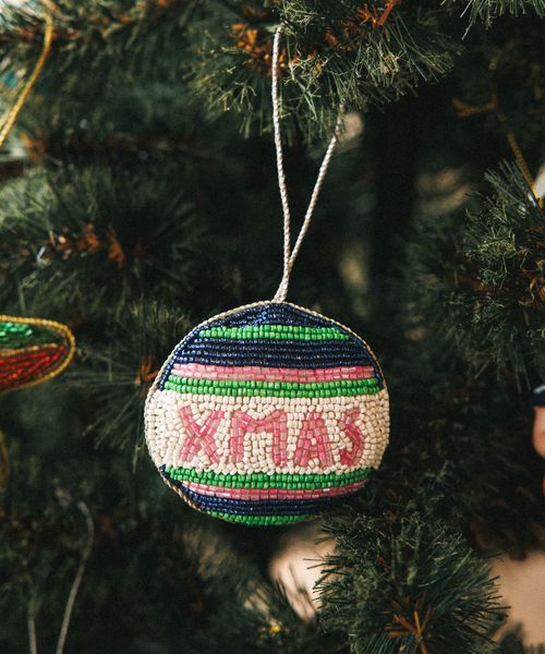 BAYFLOW ビーズオーナメント★2025X'mas★ シーズンアイテム ライトブルー ベイフロー 495663 and ST アンドエスティ（旧ドットエスティ）