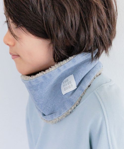 BAYFLOW 【THE PARK SHOP(ザ パーク ショップ)】デニムネックウォーマー(KIDS) ライトブルー FREE キッズ ベイフロー 496521 and ST アンドエスティ(旧ドットエスティ) BAYFLOW 【THE PARK SHOP(ザ パーク ショップ)】デニムネックウォーマー(KIDS) ライトブルー FREE キッズ ベイフロー 496521 and ST アンドエスティ(旧ドットエスティ)