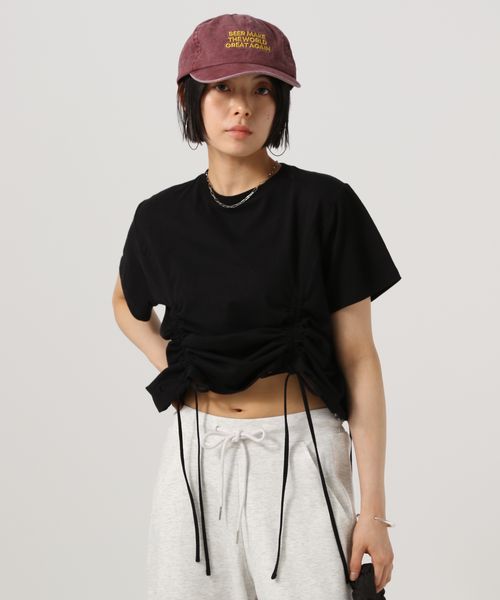BAYFLOW シャーリング半袖Tシャツ シルバー FREE ウィメンズインナー ベイフロー 497903 and ST アンドエスティ(旧ドットエスティ) BAYFLOW シャーリング半袖Tシャツ シルバー FREE ウィメンズインナー ベイフロー 497903 and ST アンドエスティ(旧ドットエスティ)
