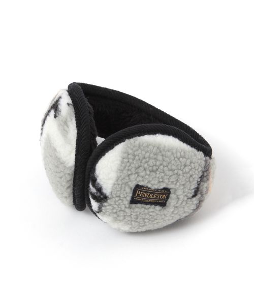 BAYFLOW 【PENDLETON(ペンドルトン)】ボアイヤーマフ ライトグレー FREE ウィメンズグッズ ベイフロー 498080 and ST アンドエスティ（旧ドットエスティ）