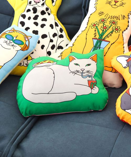 BAYFLOW Cat and Dog CLUBクッションS インテリアFAB グリーン ベイフロー 498174 and ST アンドエスティ(旧ドットエスティ) BAYFLOW Cat and Dog CLUBクッションS インテリアFAB グリーン ベイフロー 498174 and ST アンドエスティ(旧ドットエスティ)