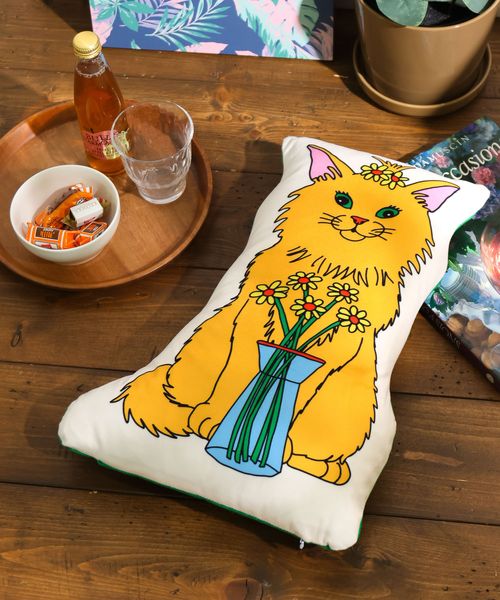 BAYFLOW Cat and Dog CLUBクッションM インテリアFAB ブラウン ベイフロー 498175 and ST アンドエスティ(旧ドットエスティ) BAYFLOW Cat and Dog CLUBクッションM インテリアFAB ブラウン ベイフロー 498175 and ST アンドエスティ(旧ドットエスティ)