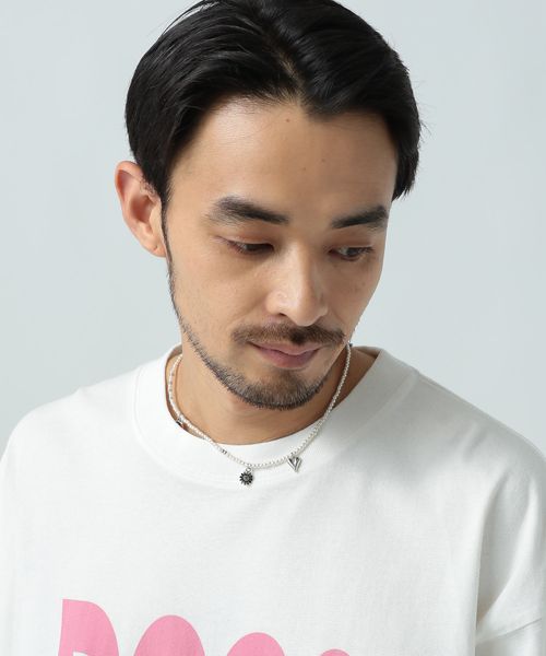BAYFLOW アソートモチーフビーズネックレス ライトグレー FREE メンズグッズ ベイフロー 498335 and ST アンドエスティ(旧ドットエスティ) BAYFLOW アソートモチーフビーズネックレス ライトグレー FREE メンズグッズ ベイフロー 498335 and ST アンドエスティ(旧ドットエスティ)