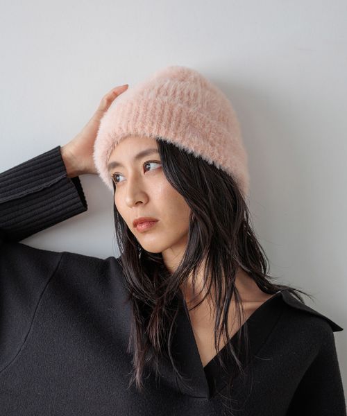 BAYFLOW 【HEREIAM】NEWERA/BASIC CUFF SHAGGY KNIT ピンク FREE アクティブ ベイフロー 498799 and ST アンドエスティ(旧ドットエスティ) BAYFLOW 【HEREIAM】NEWERA/BASIC CUFF SHAGGY KNIT ピンク FREE アクティブ ベイフロー 498799 and ST アンドエスティ(旧ドットエスティ)