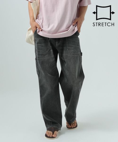 BAYFLOW 【Autumn/Winter】BOUNCYCLEペインターパンツ ホワイト M メンズボトムス ベイフロー 498899 and ST アンドエスティ(旧ドットエスティ) BAYFLOW 【Autumn/Winter】BOUNCYCLEペインターパンツ ホワイト M メンズボトムス ベイフロー 498899 and ST アンドエスティ(旧ドットエスティ)