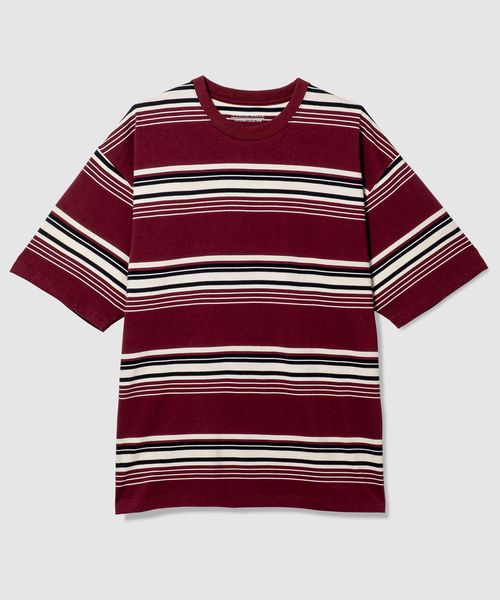 BAYFLOW 【AMERICAN RAG CIE】シックボーダーTシャツ(ユニセックス) ボルドー M スペシャルライン ベイフロー 499769 and ST アンドエスティ(旧ドットエスティ) BAYFLOW 【AMERICAN RAG CIE】シックボーダーTシャツ(ユニセックス) ボルドー M スペシャルライン ベイフロー 499769 and ST アンドエスティ(旧ドットエスティ)