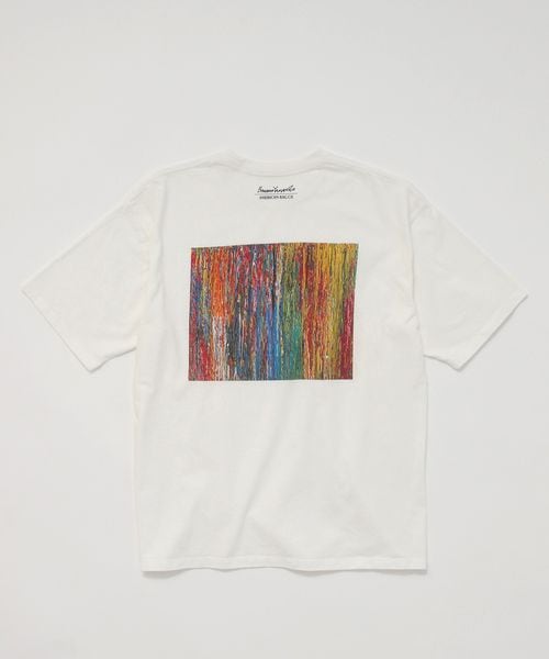 BAYFLOW 【AMERICAN RAG CIE×BANANA YAMAMOTO】Mixturedots T ライトグレー M スペシャルライン ベイフロー 499773 and ST アンドエスティ(旧ドットエスティ) BAYFLOW 【AMERICAN RAG CIE×BANANA YAMAMOTO】Mixturedots T ライトグレー M スペシャルライン ベイフロー 499773 and ST アンドエスティ(旧ドットエスティ)