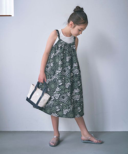 BAYFLOW 【近藤千尋さんコラボ】アソートリラックスワンピ(AJUGA. x BAYFLOW)(KIDS) シルバー キッズ ベイフロー 532497 and ST アンドエスティ(旧ドットエスティ) BAYFLOW 【近藤千尋さんコラボ】アソートリラックスワンピ(AJUGA. x BAYFLOW)(KIDS) シルバー キッズ ベイフロー 532497 and ST アンドエスティ(旧ドットエスティ)