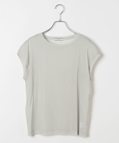 BAYFLOW フロッキーチュール半袖Tシャツ ライトグレー FREE ウィメンズインナー ベイフロー 571554 and ST アンドエスティ(旧ドットエスティ) BAYFLOW フロッキーチュール半袖Tシャツ ライトグレー FREE ウィメンズインナー ベイフロー 571554 and ST アンドエスティ(旧ドットエスティ)
