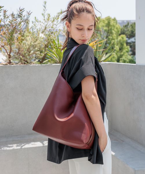 BAYFLOW 【HEREIAM】ワンハンドルトートBAG ボルドー FREE アクティブ ベイフロー 572080 and ST アンドエスティ(旧ドットエスティ) BAYFLOW 【HEREIAM】ワンハンドルトートBAG ボルドー FREE アクティブ ベイフロー 572080 and ST アンドエスティ(旧ドットエスティ)