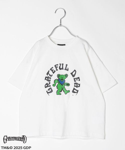 BAYFLOW 【Grateful Dead(グレイトフル デッド)】別注アーチロゴT(KIDS) ライトグレー キッズ ベイフロー 572892 and ST アンドエスティ(旧ドットエスティ) BAYFLOW 【Grateful Dead(グレイトフル デッド)】別注アーチロゴT(KIDS) ライトグレー キッズ ベイフロー 572892 and ST アンドエスティ(旧ドットエスティ)