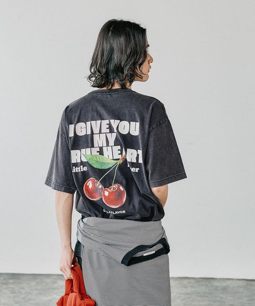 BAYFLOW ≪予約≫FRUITS半袖Tシャツ チャコールグレー M メンズインナー ベイフロー 574330 and ST アンドエスティ(旧ドットエスティ) BAYFLOW ≪予約≫FRUITS半袖Tシャツ チャコールグレー M メンズインナー ベイフロー 574330 and ST アンドエスティ(旧ドットエスティ)
