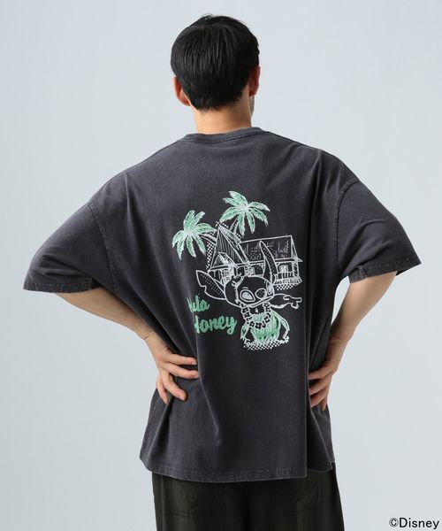BAYFLOW Disney/スティッチデザインTシャツ チャコールグレー M メンズインナー ベイフロー 574340 and ST アンドエスティ(旧ドットエスティ) BAYFLOW Disney/スティッチデザインTシャツ チャコールグレー M メンズインナー ベイフロー 574340 and ST アンドエスティ(旧ドットエスティ)