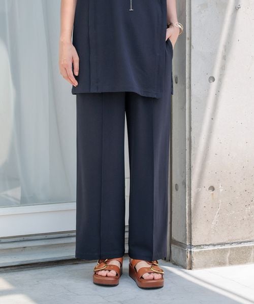 BAYFLOW 【HEREIAM】イージーツイルパンツ ネイビー S アクティブ ベイフロー 574591 and ST アンドエスティ(旧ドットエスティ) BAYFLOW 【HEREIAM】イージーツイルパンツ ネイビー S アクティブ ベイフロー 574591 and ST アンドエスティ(旧ドットエスティ)