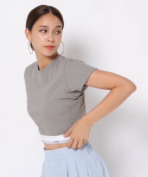 BAYFLOW 【HEREIAM】抗菌防臭/カップ付きリブT グレー M アクティブ ベイフロー 579096 and ST アンドエスティ(旧ドットエスティ) BAYFLOW 【HEREIAM】抗菌防臭/カップ付きリブT グレー M アクティブ ベイフロー 579096 and ST アンドエスティ(旧ドットエスティ)