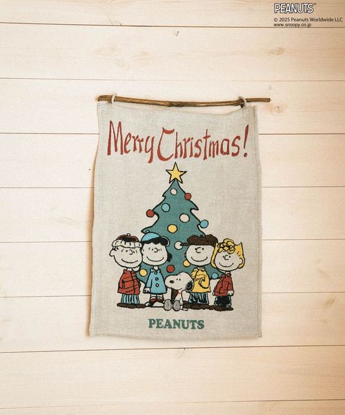 BAYFLOW 【PEANUTS×BAYFLOW】タペストリーS★2025X'mas★ シーズンアイテム ライトグレー ベイフロー 580939 and ST アンドエスティ(旧ドットエスティ) BAYFLOW 【PEANUTS×BAYFLOW】タペストリーS★2025X'mas★ シーズンアイテム ライトグレー ベイフロー 580939 and ST アンドエスティ(旧ドットエスティ)