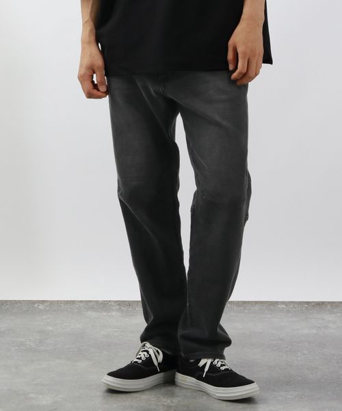 BAYFLOW ストレッチスリムテーパードデニムパンツ シルバー L メンズボトムス ベイフロー 582214 and ST アンドエスティ(旧ドットエスティ) BAYFLOW ストレッチスリムテーパードデニムパンツ シルバー L メンズボトムス ベイフロー 582214 and ST アンドエスティ(旧ドットエスティ)