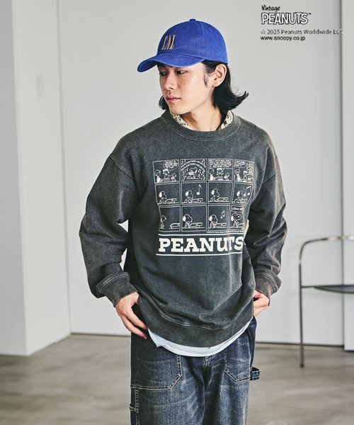 BAYFLOW 【PEANUTS×BAYFLOW】ピーナッツアソートスウェット チャコールグレー L メンズインナー ベイフロー 582270 and ST アンドエスティ(旧ドットエスティ) BAYFLOW 【PEANUTS×BAYFLOW】ピーナッツアソートスウェット チャコールグレー L メンズインナー ベイフロー 582270 and ST アンドエスティ(旧ドットエスティ)