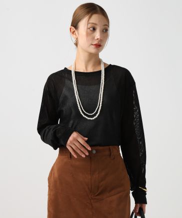 unitedtokyo シアーベロアコンビフィットプルオーバー UNITED TOKYO