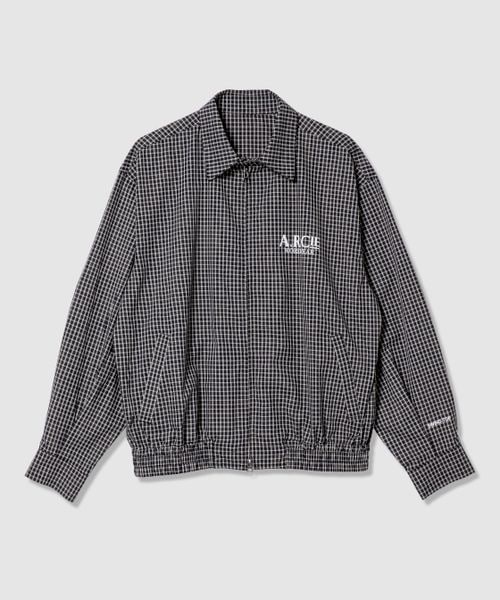 BAYFLOW 【AMERICAN RAG CIE】MINI CHECK BLOUSON(MEN) シルバー M スペシャルライン ベイフロー 586630 and ST アンドエスティ(旧ドットエスティ) BAYFLOW 【AMERICAN RAG CIE】MINI CHECK BLOUSON(MEN) シルバー M スペシャルライン ベイフロー 586630 and ST アンドエスティ(旧ドットエスティ)
