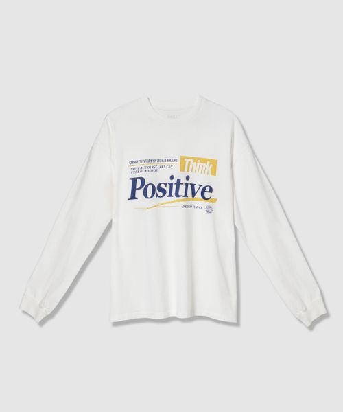 BAYFLOW 【AMERICAN RAG CIE】Positive LST(ユニセックス) ライトグレー M スペシャルライン ベイフロー 586634 and ST アンドエスティ(旧ドットエスティ) BAYFLOW 【AMERICAN RAG CIE】Positive LST(ユニセックス) ライトグレー M スペシャルライン ベイフロー 586634 and ST アンドエスティ(旧ドットエスティ)