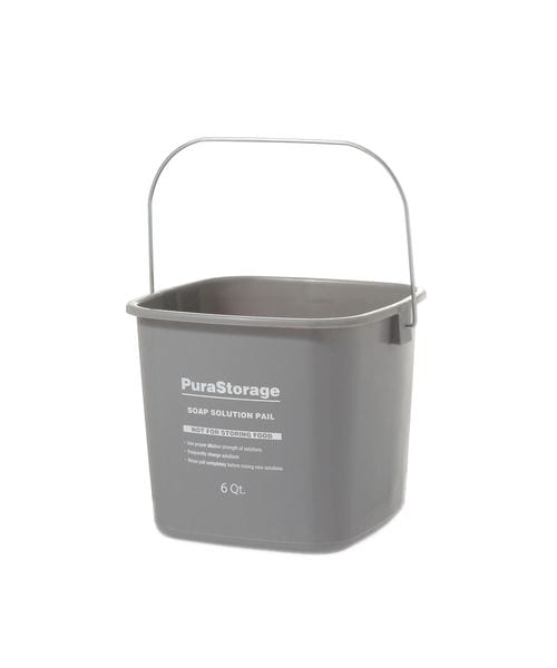 BAYFLOW PuraStorageバケツ 6QT ハウスキーピング グレー ベイフロー 592231 and ST アンドエスティ(旧ドットエスティ) BAYFLOW PuraStorageバケツ 6QT ハウスキーピング グレー ベイフロー 592231 and ST アンドエスティ(旧ドットエスティ)