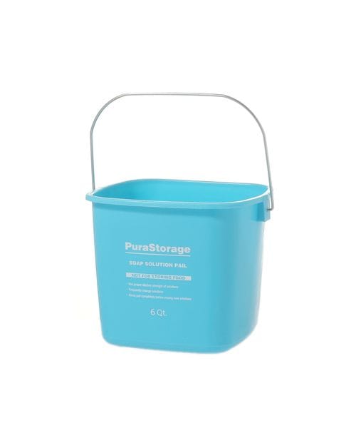 BAYFLOW PuraStorageバケツ 6QT ハウスキーピング ライトブルー ベイフロー 592231 and ST アンドエスティ(旧ドットエスティ) BAYFLOW PuraStorageバケツ 6QT ハウスキーピング ライトブルー ベイフロー 592231 and ST アンドエスティ(旧ドットエスティ)