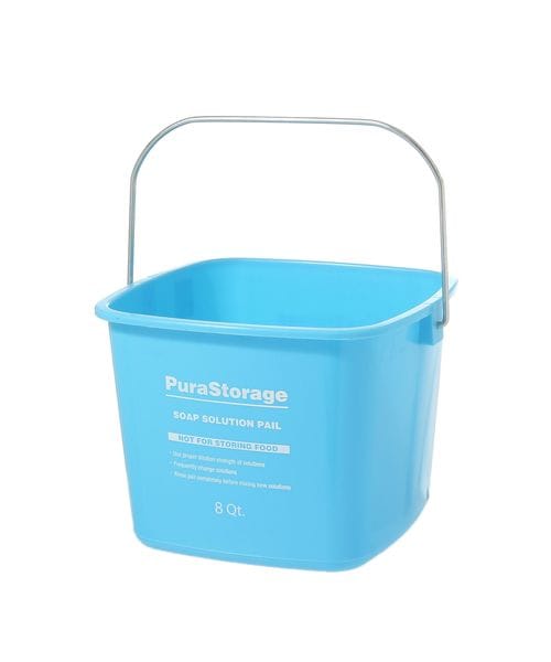 BAYFLOW PuraStorageバケツ 8QT ハウスキーピング ライトブルー ベイフロー 592232 and ST アンドエスティ(旧ドットエスティ) BAYFLOW PuraStorageバケツ 8QT ハウスキーピング ライトブルー ベイフロー 592232 and ST アンドエスティ(旧ドットエスティ)